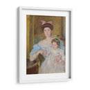 La condesa Morel d'Arleux y su hijo - Mary Cassatt | Cuadro decorativo de Canvas Lab