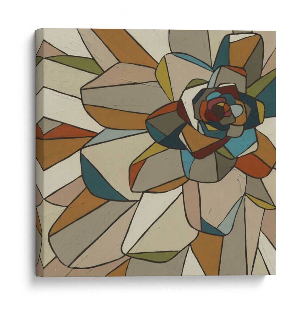 Vitrales Floral I - June Erica Vess | Cuadro decorativo de Canvas Lab