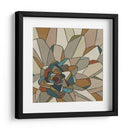 Vidrieras Floral Ii - June Erica Vess | Cuadro decorativo de Canvas Lab