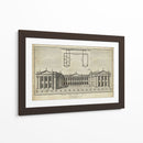 Cambridge En Perspectiva - James Gibbs | Cuadro decorativo de Canvas Lab