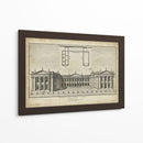 Cambridge En Perspectiva - James Gibbs | Cuadro decorativo de Canvas Lab