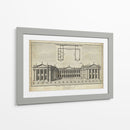 Cambridge En Perspectiva - James Gibbs | Cuadro decorativo de Canvas Lab