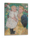 En el jardín - Mary Cassatt | Cuadro decorativo de Canvas Lab
