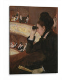 En el Loge - Mary Cassatt | Cuadro decorativo de Canvas Lab
