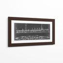 Blueprint De Navy Cruiser - Ethan Harper | Cuadro decorativo de Canvas Lab