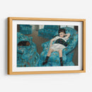 Niñita en un sillón azul - Mary Cassatt | Cuadro decorativo de Canvas Lab
