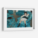 Niñita en un sillón azul - Mary Cassatt | Cuadro decorativo de Canvas Lab