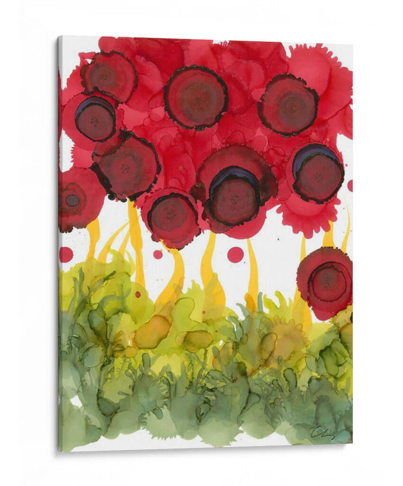 Poppy Whimsy Vi - Cheryl Baynes | Cuadro decorativo de Canvas Lab