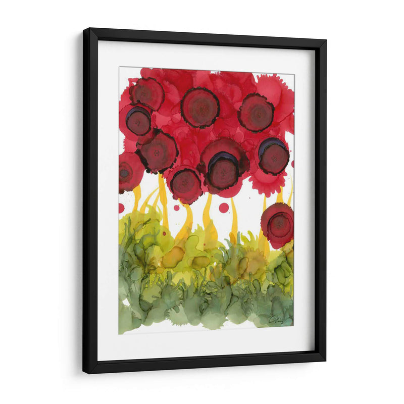 Poppy Whimsy Vi - Cheryl Baynes | Cuadro decorativo de Canvas Lab