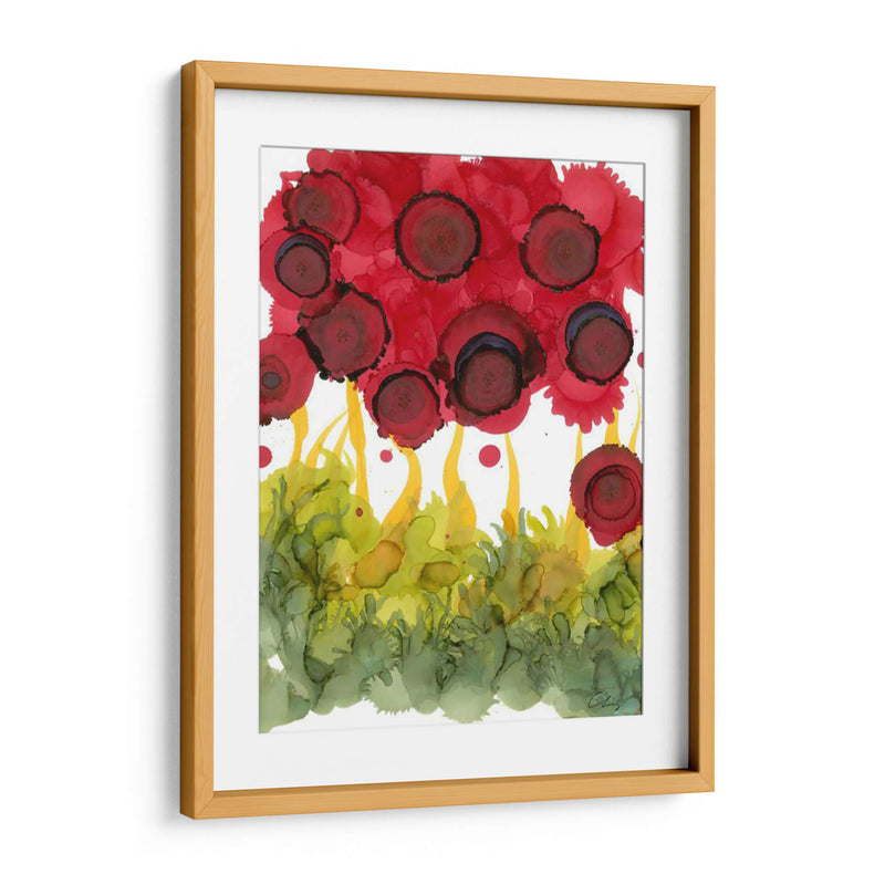 Poppy Whimsy Vi - Cheryl Baynes | Cuadro decorativo de Canvas Lab