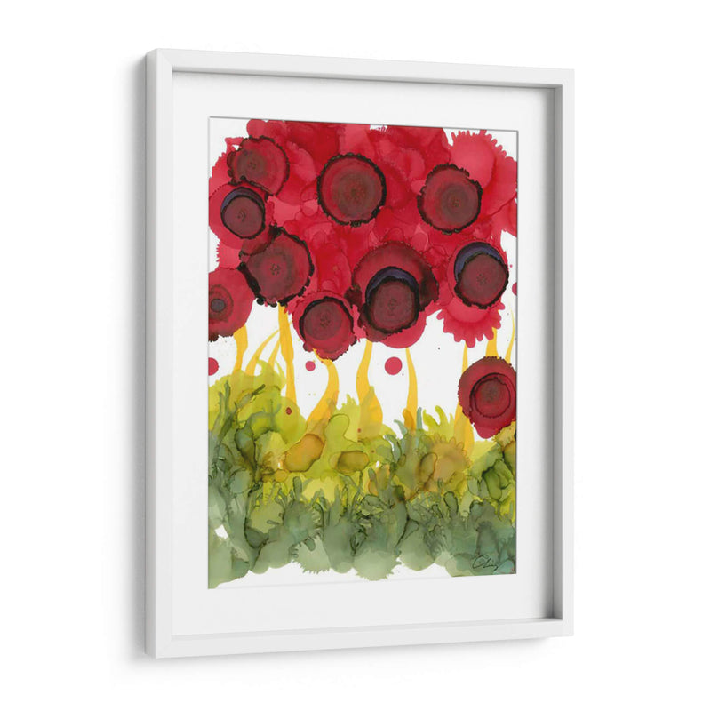 Poppy Whimsy Vi - Cheryl Baynes | Cuadro decorativo de Canvas Lab