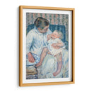 Madre a punto de lavar a su niño dormido - Mary Cassatt | Cuadro decorativo de Canvas Lab