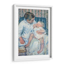 Madre a punto de lavar a su niño dormido - Mary Cassatt | Cuadro decorativo de Canvas Lab