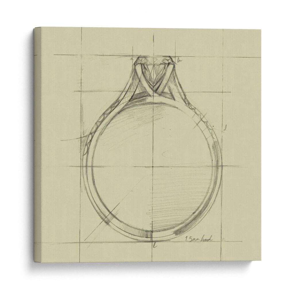 Diseño De Anillo Ii - Ethan Harper | Cuadro decorativo de Canvas Lab