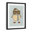 Hipster Owl Ii - June Erica Vess | Cuadro decorativo de Canvas Lab