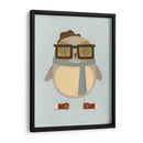 Hipster Owl Ii - June Erica Vess | Cuadro decorativo de Canvas Lab