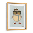 Hipster Owl Ii - June Erica Vess | Cuadro decorativo de Canvas Lab