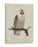 Chevron Owl I - June Erica Vess | Cuadro decorativo de Canvas Lab