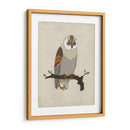 Chevron Owl I - June Erica Vess | Cuadro decorativo de Canvas Lab