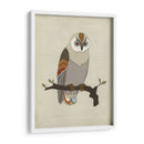 Chevron Owl I - June Erica Vess | Cuadro decorativo de Canvas Lab