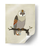 Chevron Owl I - June Erica Vess | Cuadro decorativo de Canvas Lab