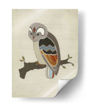 Chevron Owl Ii - June Erica Vess | Cuadro decorativo de Canvas Lab