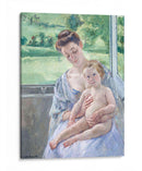 La madre y el niño en el conservatorio - Mary Cassatt | Cuadro decorativo de Canvas Lab