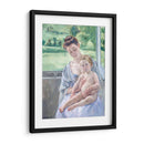 La madre y el niño en el conservatorio - Mary Cassatt | Cuadro decorativo de Canvas Lab