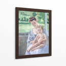 La madre y el niño en el conservatorio - Mary Cassatt | Cuadro decorativo de Canvas Lab