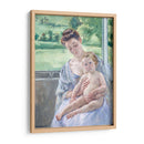 La madre y el niño en el conservatorio - Mary Cassatt | Cuadro decorativo de Canvas Lab