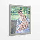 La madre y el niño en el conservatorio - Mary Cassatt | Cuadro decorativo de Canvas Lab