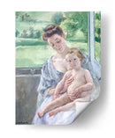 La madre y el niño en el conservatorio - Mary Cassatt | Cuadro decorativo de Canvas Lab
