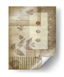 Pequeño Cuaderno Collage Iii - Jennifer Goldberger | Cuadro decorativo de Canvas Lab