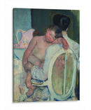 Mujer sentada con un niño en brazos - Mary Cassatt | Cuadro decorativo de Canvas Lab