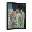 Mujer sentada con un niño en brazos - Mary Cassatt | Cuadro decorativo de Canvas Lab