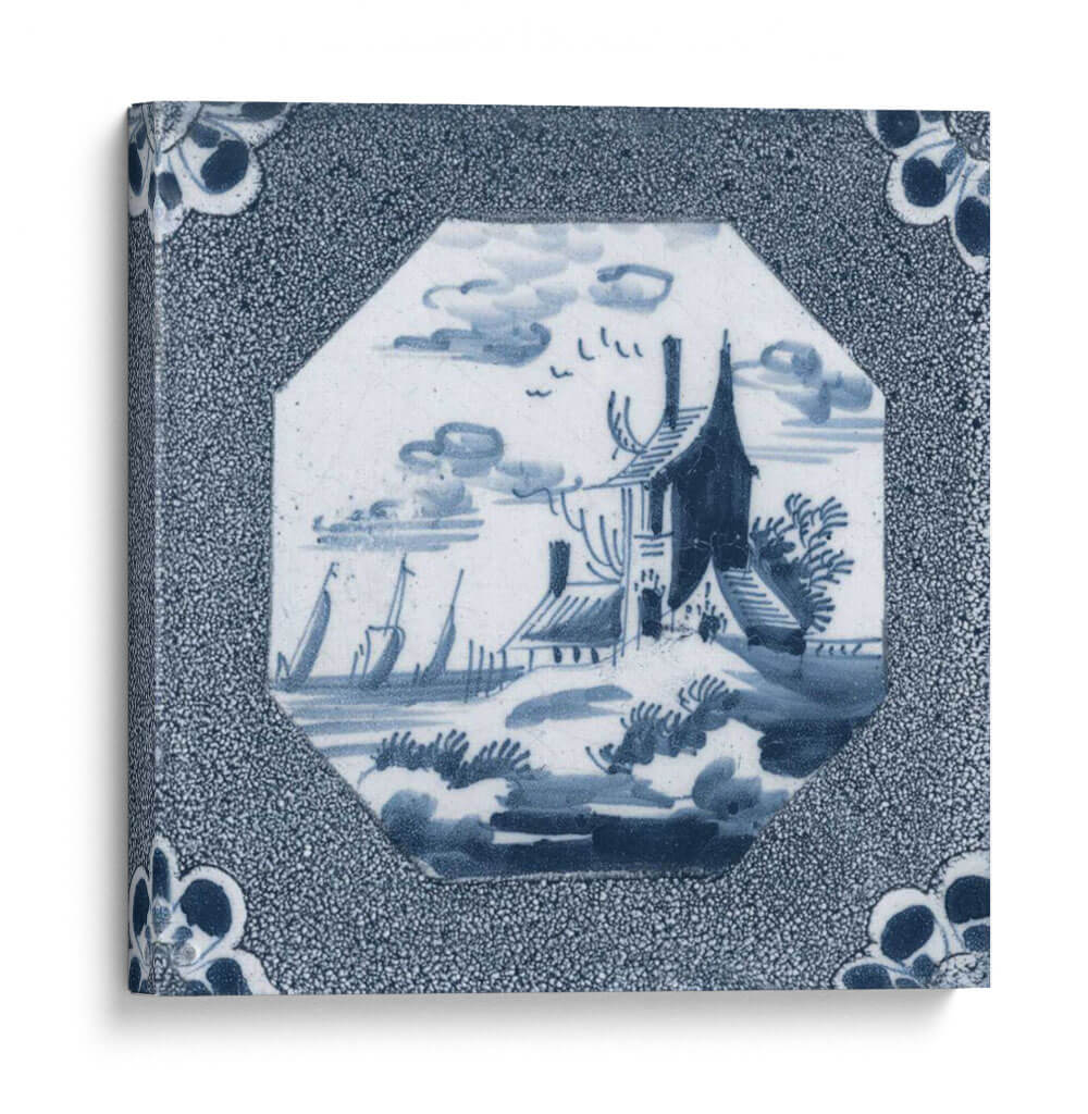Delft Tile I - Vision Studio | Cuadro decorativo de Canvas Lab