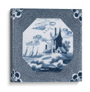 Delft Tile I - Vision Studio | Cuadro decorativo de Canvas Lab