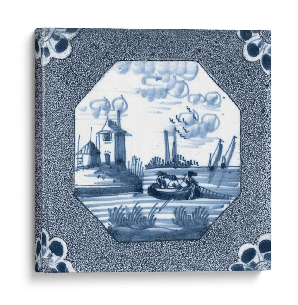 Delft Tile Iv - Vision Studio | Cuadro decorativo de Canvas Lab