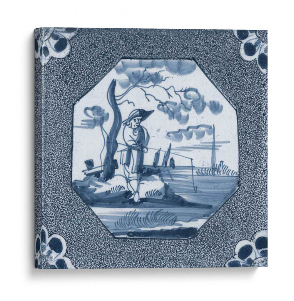 Delft Tile Vi - Vision Studio | Cuadro decorativo de Canvas Lab