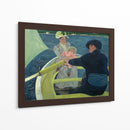 La Fiesta En El Bote - Mary Cassatt | Cuadro decorativo de Canvas Lab