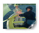 La Fiesta En El Bote - Mary Cassatt | Cuadro decorativo de Canvas Lab