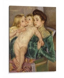 La caricia - Mary Cassatt | Cuadro decorativo de Canvas Lab