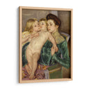 La caricia - Mary Cassatt | Cuadro decorativo de Canvas Lab
