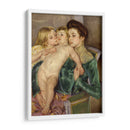 La caricia - Mary Cassatt | Cuadro decorativo de Canvas Lab