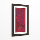 Estudio De Línea Rojo - Charles McMullen | Cuadro decorativo de Canvas Lab