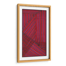 Estudio De Línea Rojo - Charles McMullen | Cuadro decorativo de Canvas Lab