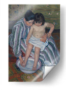 El baño del niño - Mary Cassatt | Cuadro decorativo de Canvas Lab