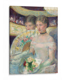 El loge - Mary Cassatt | Cuadro decorativo de Canvas Lab