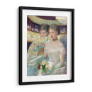 El loge - Mary Cassatt | Cuadro decorativo de Canvas Lab