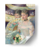 El loge - Mary Cassatt | Cuadro decorativo de Canvas Lab